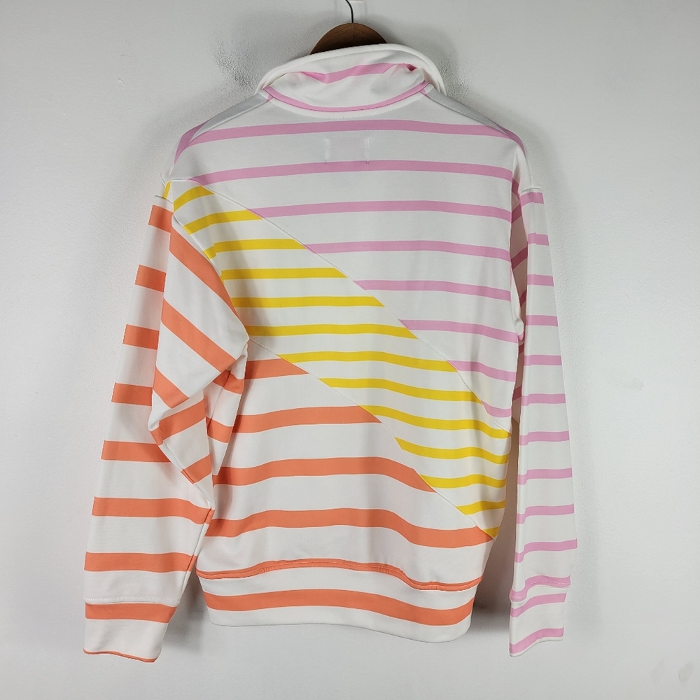 New Solid & Striped The Pullover Rainbow Quarter … - image 8